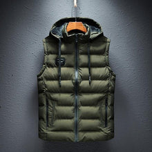 Load image into Gallery viewer, Plain Hooded Vest
