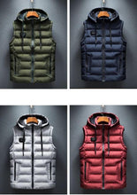 Load image into Gallery viewer, Plain Hooded Vest