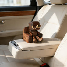 Load image into Gallery viewer, Wobbling Mini Figurine Car Ornament, Black Walnut Wood