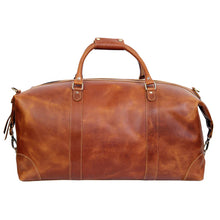 Load image into Gallery viewer, Nashville Leather Duffel Travel Bag 20 Inch Full Grain Cowhide