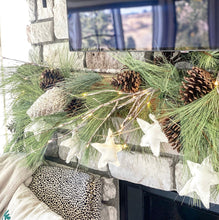 Load image into Gallery viewer, Pine Garland with Cones - Interior Delights