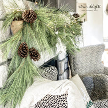 Load image into Gallery viewer, Pine Garland with Cones - Interior Delights