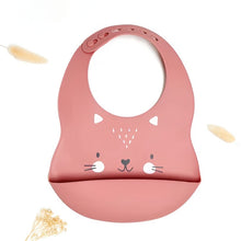 Load image into Gallery viewer, Silicone Baby Bib for Easy Mealtime
