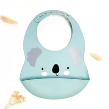 Load image into Gallery viewer, Silicone Baby Bib for Easy Mealtime