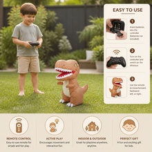Load image into Gallery viewer, Inflatable T-Rex Dinosaur with Remote Control Steering