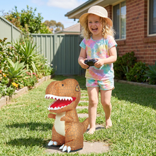 Load image into Gallery viewer, Inflatable T-Rex Dinosaur with Remote Control Steering