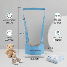 Load image into Gallery viewer, Adjustable Baby Walking Harness with Parent Hand Strap for First Steps Practice