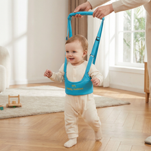 Load image into Gallery viewer, Adjustable Baby Walking Harness with Parent Hand Strap for First Steps Practice