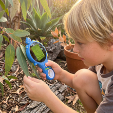 Load image into Gallery viewer, Kids Handheld Digital Microscope with Built in Screen and 500x Zoom in Dinosaur and Unicorn Styles