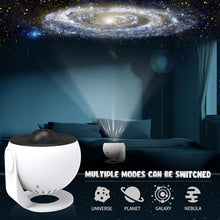Load image into Gallery viewer, Galaxy Projector with 360 Degree Rotation and 12 Film Discs, Adjustable Focus