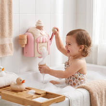 Load image into Gallery viewer, Ice Cream Machine Bath Toy with Bubble Maker and Friendly Face in Four Colors