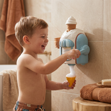 Load image into Gallery viewer, Ice Cream Machine Bath Toy with Bubble Maker and Friendly Face in Four Colors
