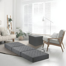 Load image into Gallery viewer, Folding Mattress, 2-in-1 Convertible Guest Bed and Seat
