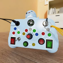 Load image into Gallery viewer, Luminous Montessori Sensory Board for Toddlers Ages 2 to 4