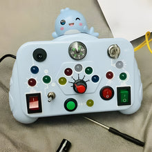 Load image into Gallery viewer, Luminous Montessori Sensory Board for Toddlers Ages 2 to 4