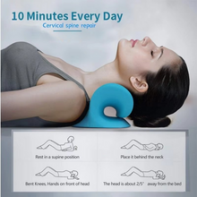 Load image into Gallery viewer, Cervical Neck and Shoulder Stretcher Spine Alignment and Pain Relief Pillow