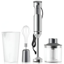 Load image into Gallery viewer, Master Blend 4 in 1 Hand Blender 1000W Stainless Steel with Precision Control