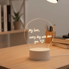 Load image into Gallery viewer, Illuminated LED Light Sign, Dry Erase Writing Board