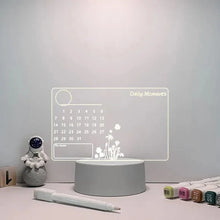 Load image into Gallery viewer, Illuminated LED Light Sign, Dry Erase Writing Board