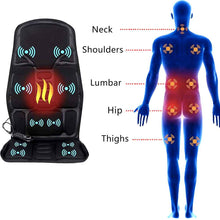 Load image into Gallery viewer, Massage Chair Pad with Heat Function and 8 Massage Modes for Car, Home, Office