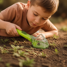 Load image into Gallery viewer, Kids Bug Catcher with 6x Magnifier and Easy Grip for Backyard Insect Watching