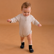 Load image into Gallery viewer, Baby Sock Shoes with Textured Grip Sole and Breathable Fabric for First Steps