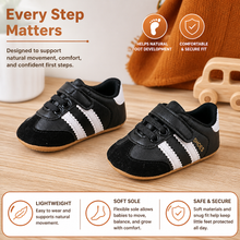 Load image into Gallery viewer, Infant Sneakers with Soft Flexible Sole and Hook Loop Closure for First Walkers