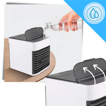 Load image into Gallery viewer, Portable Mini Air Cooler 3 in 1 USB Air Conditioner with LED Light