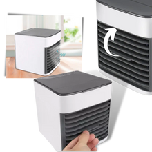 Load image into Gallery viewer, Portable Mini Air Cooler 3 in 1 USB Air Conditioner with LED Light