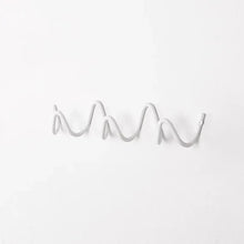 Load image into Gallery viewer, Modern Wrought Iron Wall Hook, Wave Design