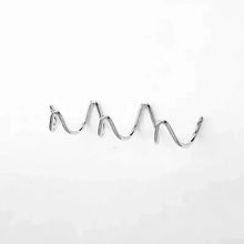 Load image into Gallery viewer, Modern Wrought Iron Wall Hook, Wave Design