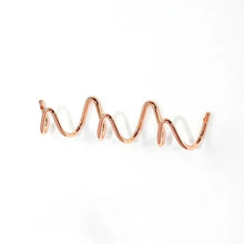Load image into Gallery viewer, Modern Wrought Iron Wall Hook, Wave Design