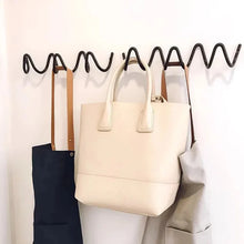 Load image into Gallery viewer, Modern Wrought Iron Wall Hook, Wave Design