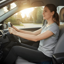 Load image into Gallery viewer, Memory Foam Car Seat Cushion for Sciatica Relief and Posture Support