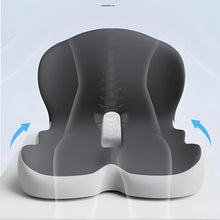 Load image into Gallery viewer, Memory Foam Relief Pillow for Sciatica Pain and Extended Sitting Comfort