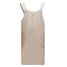 Load image into Gallery viewer, Nari Korean Inspired Cross Back Apron Dress With Front Pockets