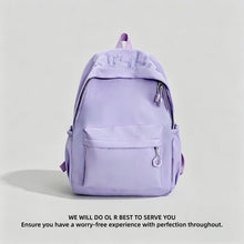 Load image into Gallery viewer, Backpack with Water Resistant Fabric and Adjustable Shoulder Straps, Multiple Storage Pockets