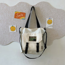 Load image into Gallery viewer, Convertible Shoulder Bag with Dual Carry Options and Multiple Compartments