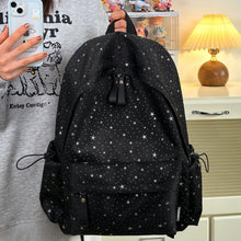 Load image into Gallery viewer, School Backpack with Star Pattern and Padded Adjustable Straps