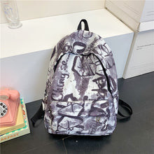Load image into Gallery viewer, Graffiti Art Backpack with Laptop Sleeve and Padded Straps