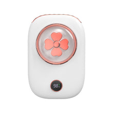 Load image into Gallery viewer, Portable USB Neck Fan with Digital Battery Display and Three Speed Settings
