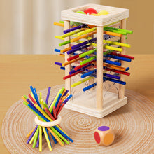 Load image into Gallery viewer, Wooden Ball and Stick Dexterity Game with Three Play Modes