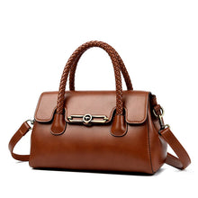 Load image into Gallery viewer, Elegant Retro Women’s Handbag, Large Capacity PU Leather