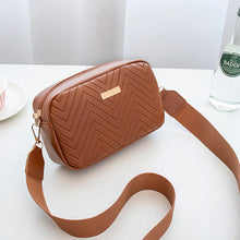 Load image into Gallery viewer, Wave Pattern Embroidered Camera Crossbody Bag