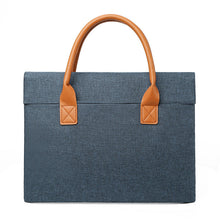 Load image into Gallery viewer, Structured Work Tote Bag with Roomy Laptop Space and Organizer Pockets