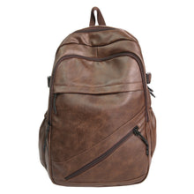 Load image into Gallery viewer, Leather Backpack with Laptop Compartment and Padded Straps, Multiple Storage Pockets