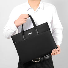 Load image into Gallery viewer, Laptop Business Tote Bag with Padded Handles and Interior Pockets, Tear Resistant