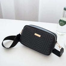 Load image into Gallery viewer, Wave Pattern Embroidered Camera Crossbody Bag