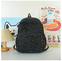 Load image into Gallery viewer, Heart Print Backpack with Adjustable Shoulder Straps and Multiple Storage Pockets