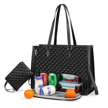 Load image into Gallery viewer, Insulated Lunch Tote Bag with Thermal Interior